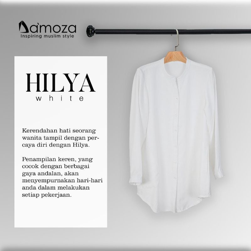 TUNIK DAMOZA HILYA WHITE