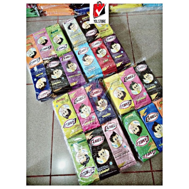 

BUBUK ES INJECT CAMELO 480 pcs SEMUA RASA