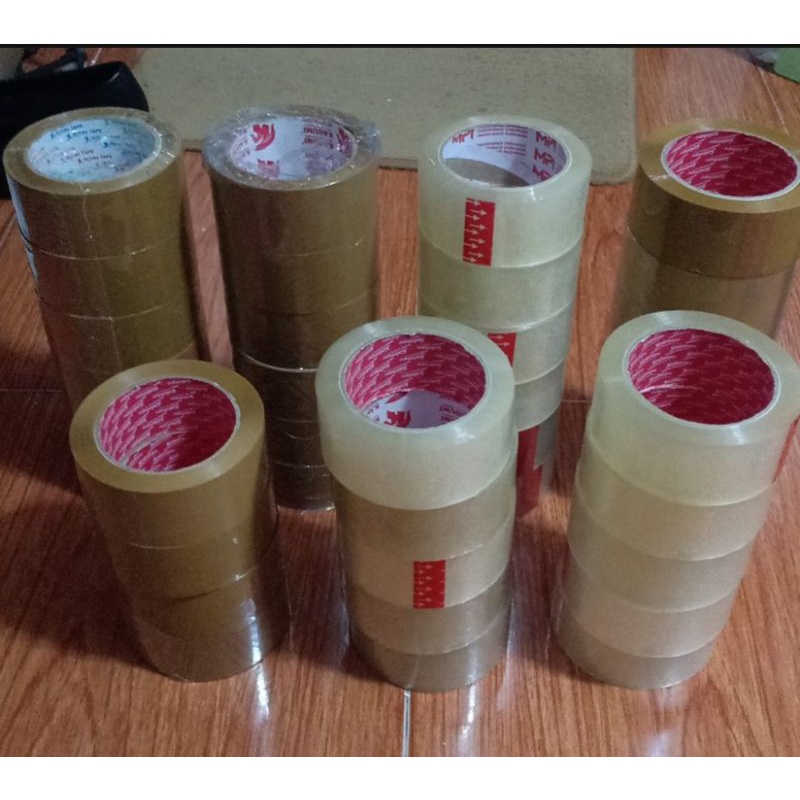 

Lakban Packing BENING / COKLAT ukuran 45mm panjang 100 yard