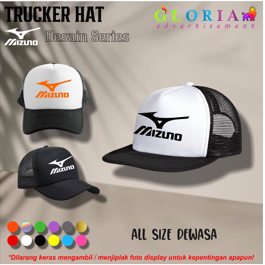 TOPI MIZUNO / TOPI TRUCKER &amp; SNAPBACK PREMIUM DISTRO