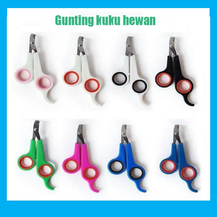 GUNTING KUKU KUCING KELINCI ANJING HEWAN PET NAIL CLIPPER SCISSORS