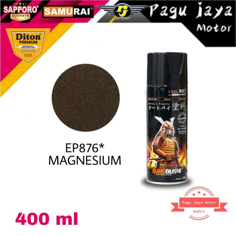 samurai paint EP876* magnesium cat semprot spray pilox pilok pylox