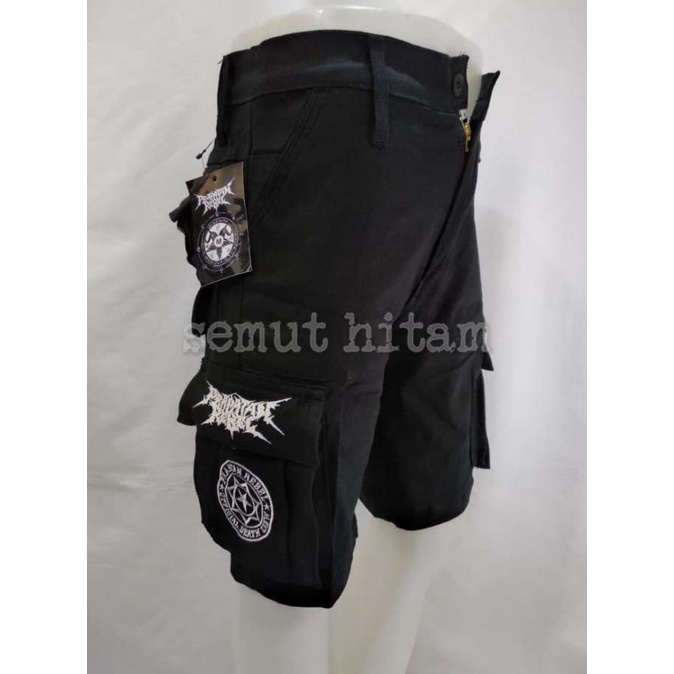 Termurah Celana Cargo Pendek / Kempol Pendek Metal / Punk Prapatan Rebel Prbl 2