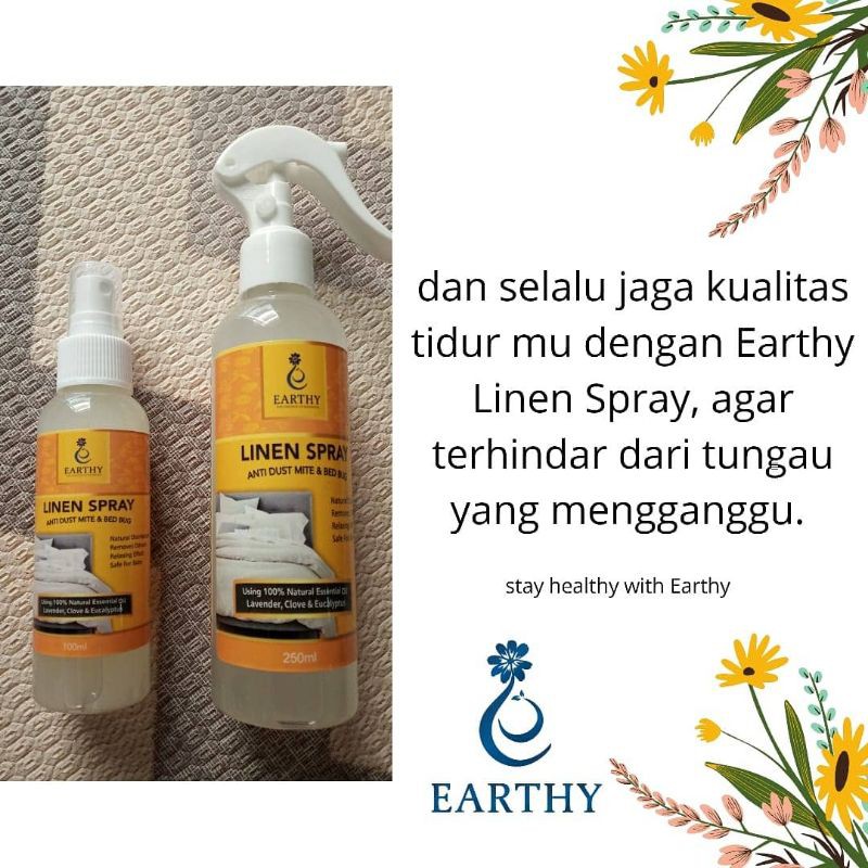 Bed Spray/Linen Spray/Antibacterial &virus/anti bakteri/Pembasmi Tungau