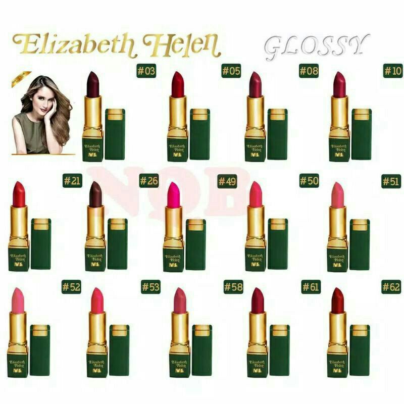 Lipstik Arab Elizabeth Helen Original BPOM Tanpa Box