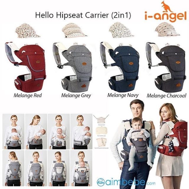 i angel hipseat carrier