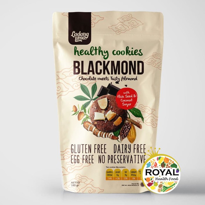 

Eksklusif Ladang Lima Blackmond Cookies 180 gr Limited