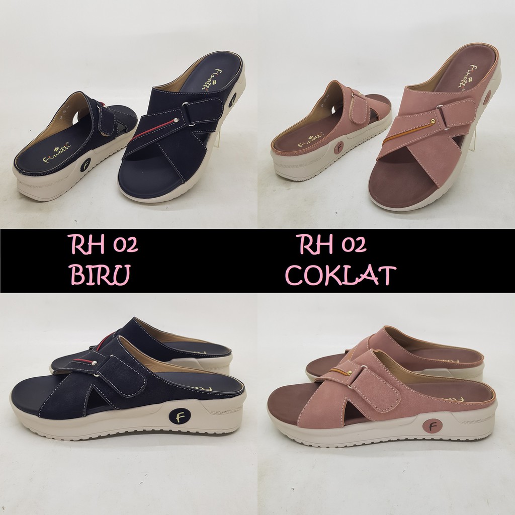 Stylish wedges sandal wanita Finotti RH