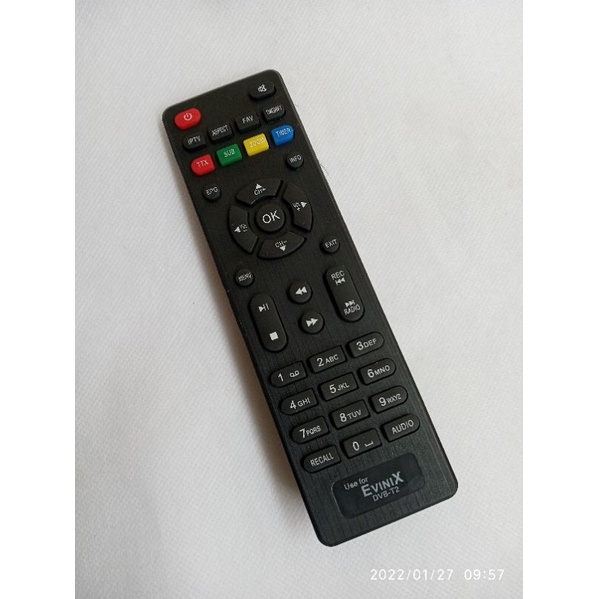 remot evinix T2/remot set top box dvb evinix T2 digital