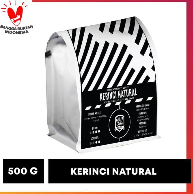 

Kopi Arabika Kerinci Natural 500g | Single origin Arabica specialty - BIJI SANGRAI PROMO SPECIAL