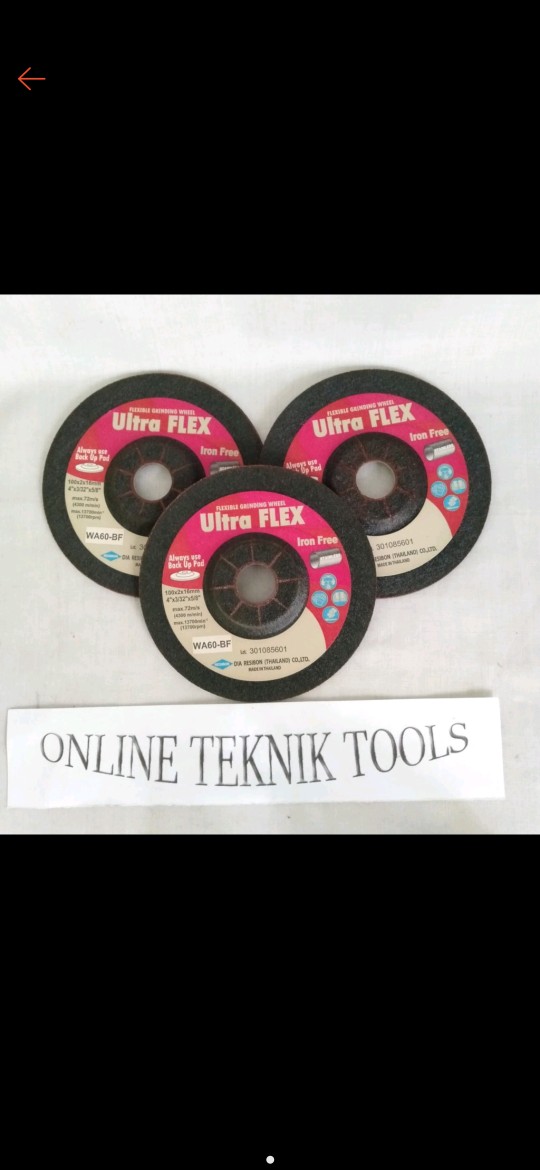 Wa 60-bf Batu Gerinda Poles Ultraflex Flexible Grinder Stainless