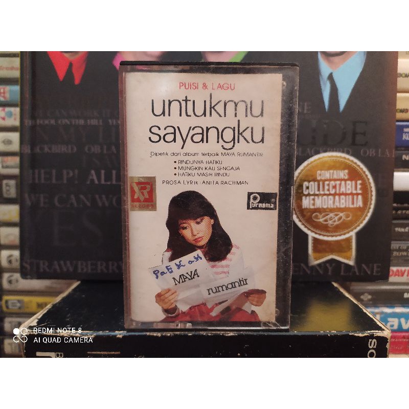 Kaset Pita : PUISI & LAGU - untukmu sayangku.