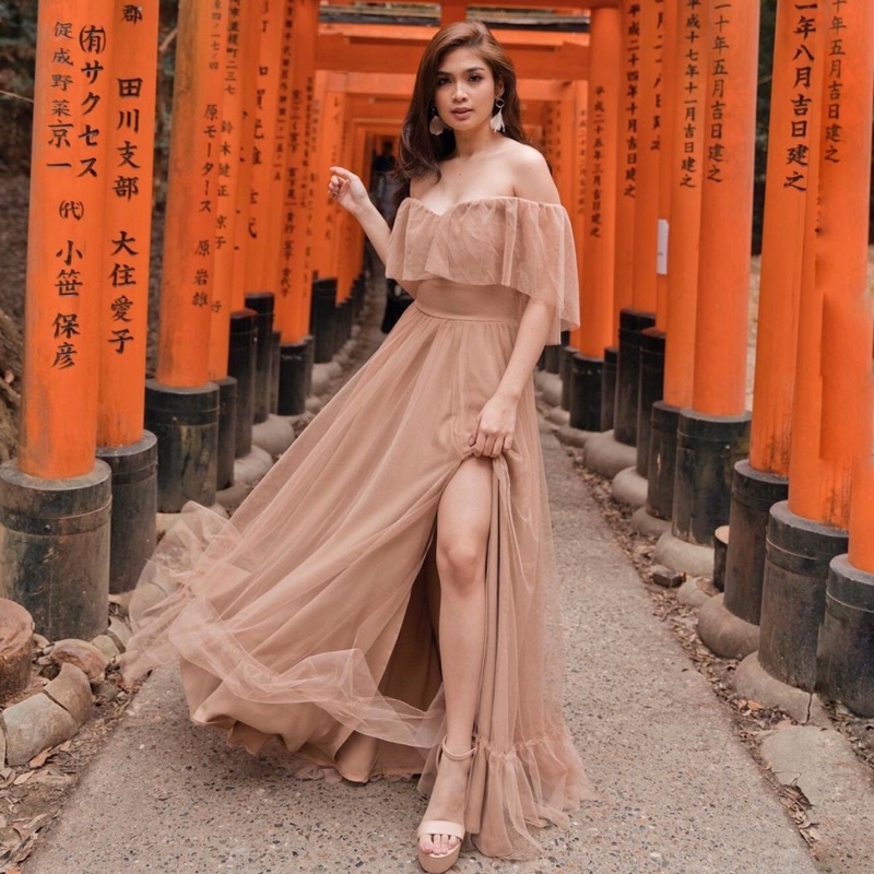 FROST GOWN - Gaun pesta wanita gaun malam wedding dress gaun mekar ball gown murah big size jumbo