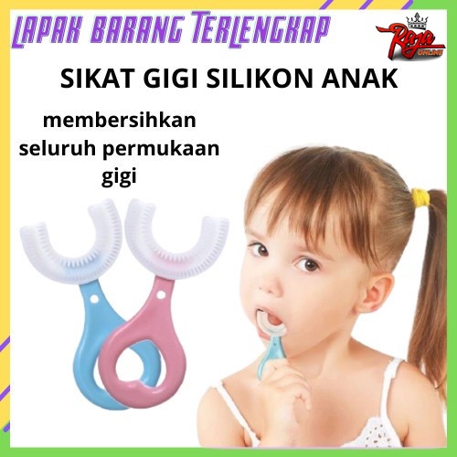 GZ12 - sikat gigi anak bentuk U