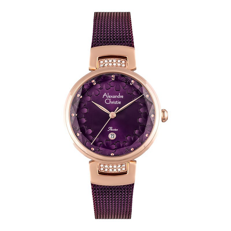 Watch Concept - Jam Tangan Wanita Original Alexandre Christie AC-2756-LDBRDRE