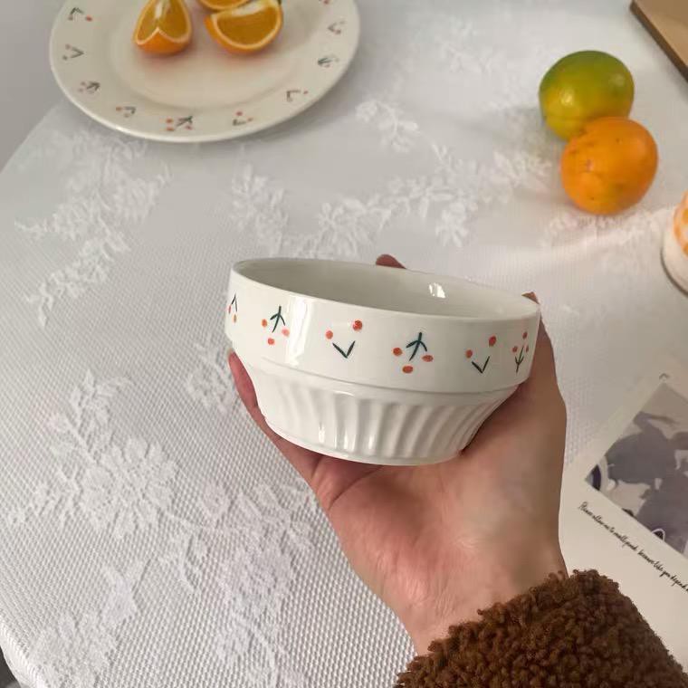 MANGKOK CANTIK KECIL BOWL KERAMIK CERAMIC MURAH MANGKUK MAKAN PERLATAN MAKAN LUCU AESTHETIC