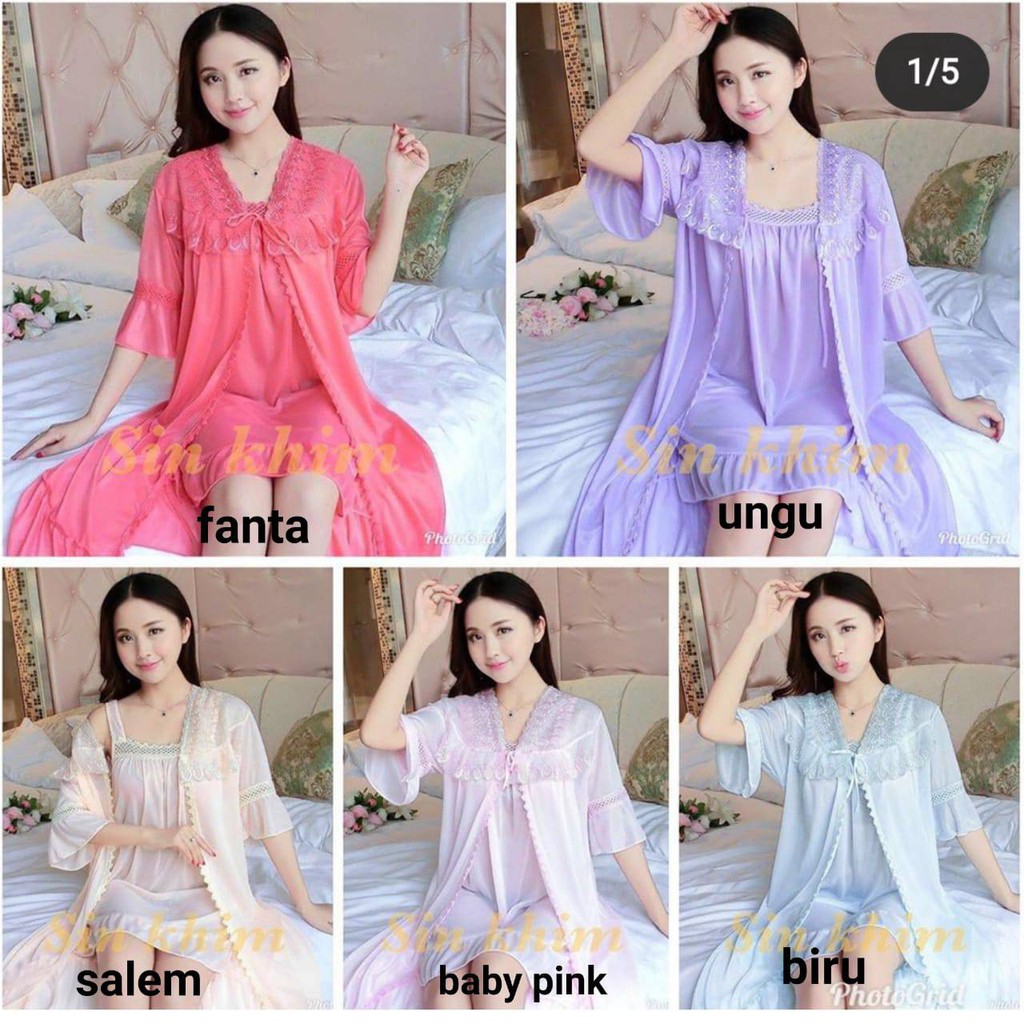 PIYAMA BAJU TIDUR KIMONO BIG SIZE JUMBO