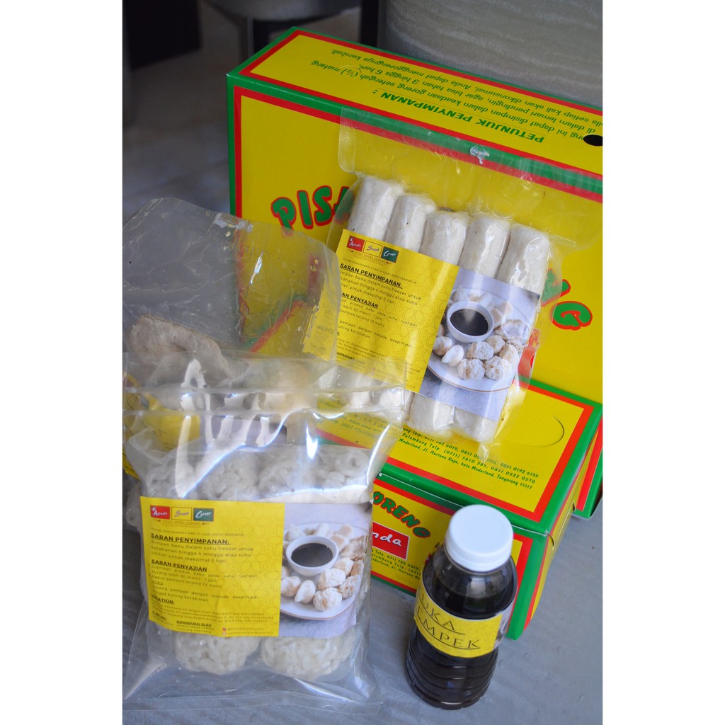 

Pempek ikan pack isi 10 (non vacuum) - gosend only