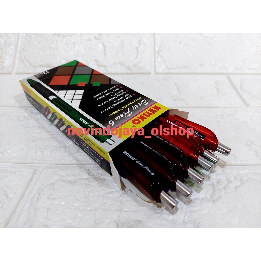 

Pulpen Kenko Easy Flow 6