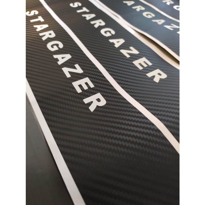 Stiker Sillplate Hyundai Stargazer 2022 Carbon Anti Gores Pelindung Pi