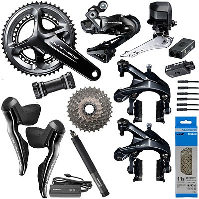 Groupset Shimano Dura Ace R-9150 Di2 2 X 11 Speed Bicycle Empire