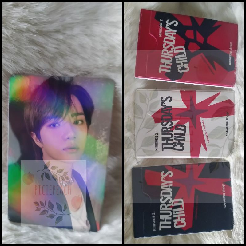 PC OFFICIAL TXT BEOMGYU + CARD WALLET - BENEFIT WEVERSE GLOBAL