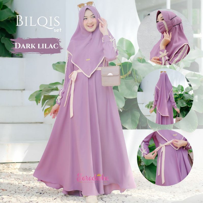 OPEN PO BILQIS DRESS set ory FARADEBA
