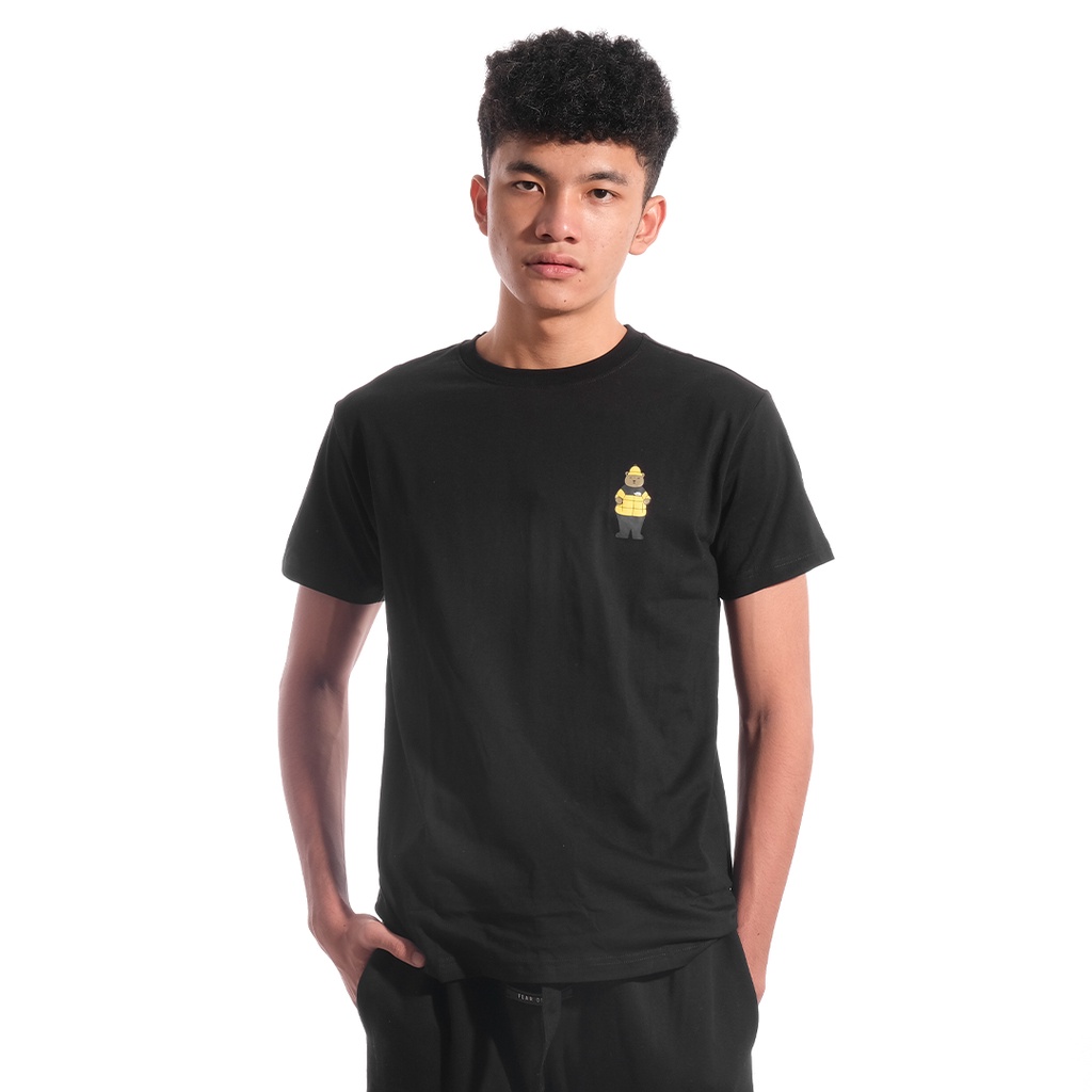 TNF White Label Bear T-Shirt Black