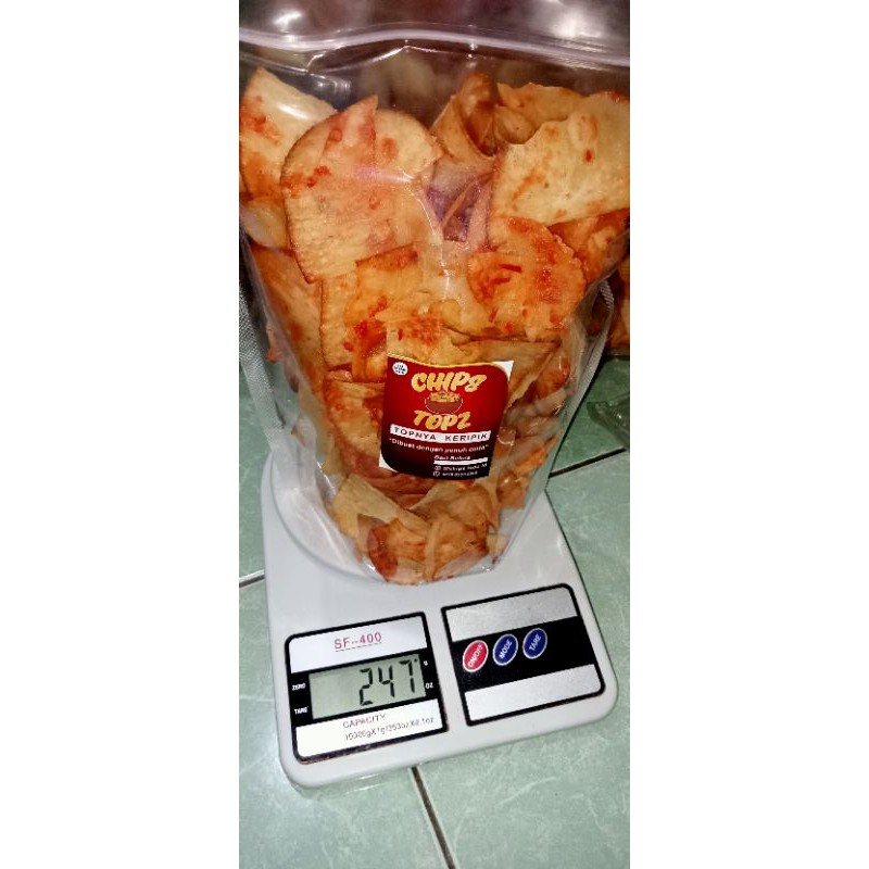 

KERIPIK SINGKONG PEDAS TOP PREMIUM CABAI ASLI