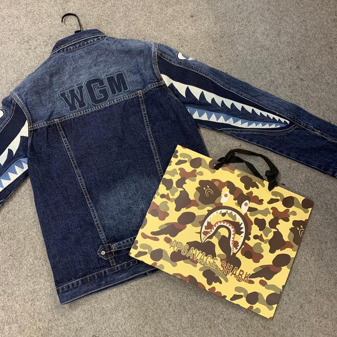 Kualitas Terbaik] Jaket Jeans Bape