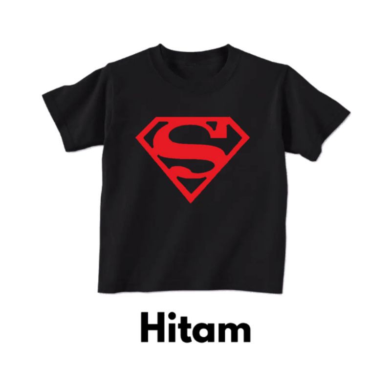 KAOS ANAK MOTIF SUPERMAN