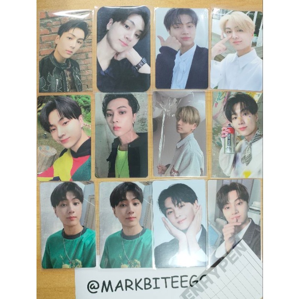Enhypen Jay Photocard dimension dilemma yizhiyu uniform dd LD Lucky draw PWS neck pillow
