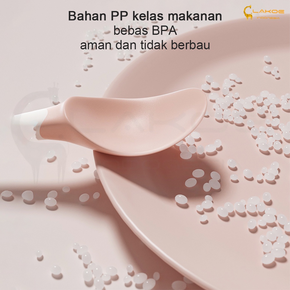 LAKOE set sendok garpu anak bayi peralatan makan anak bayi