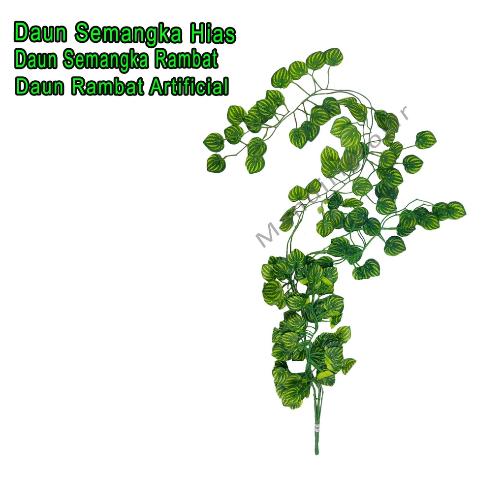 Daun Semangka * daun Rambat Plastik* Daun Rambat Artificial* Semangka 90