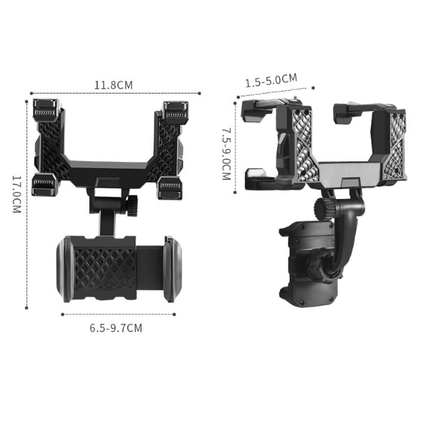 Phone car holder rearview stent Holder handphone mobil spion tengah rearview car phone holder