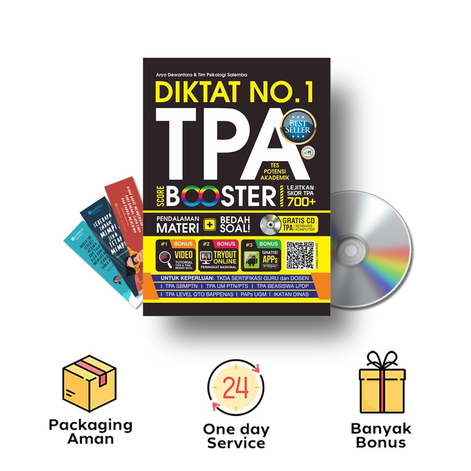 Buku Diktat No 1 Tpa Booster Free Cd Shopee Indonesia Riset