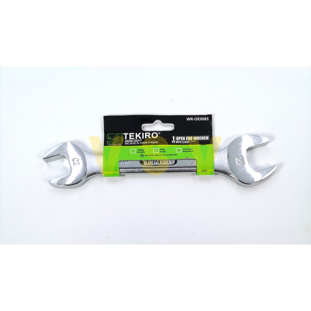 Tekiro Open end wrench 20x22mm / kunci pas tekiro 20x22mm