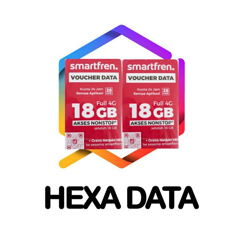 VOUCHER DATA SMARTFREN 18GB NONSTOP