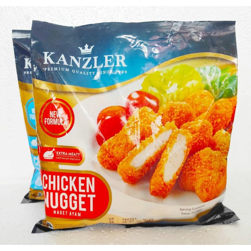 

Kanzler chicken nugget ori premium 450gr