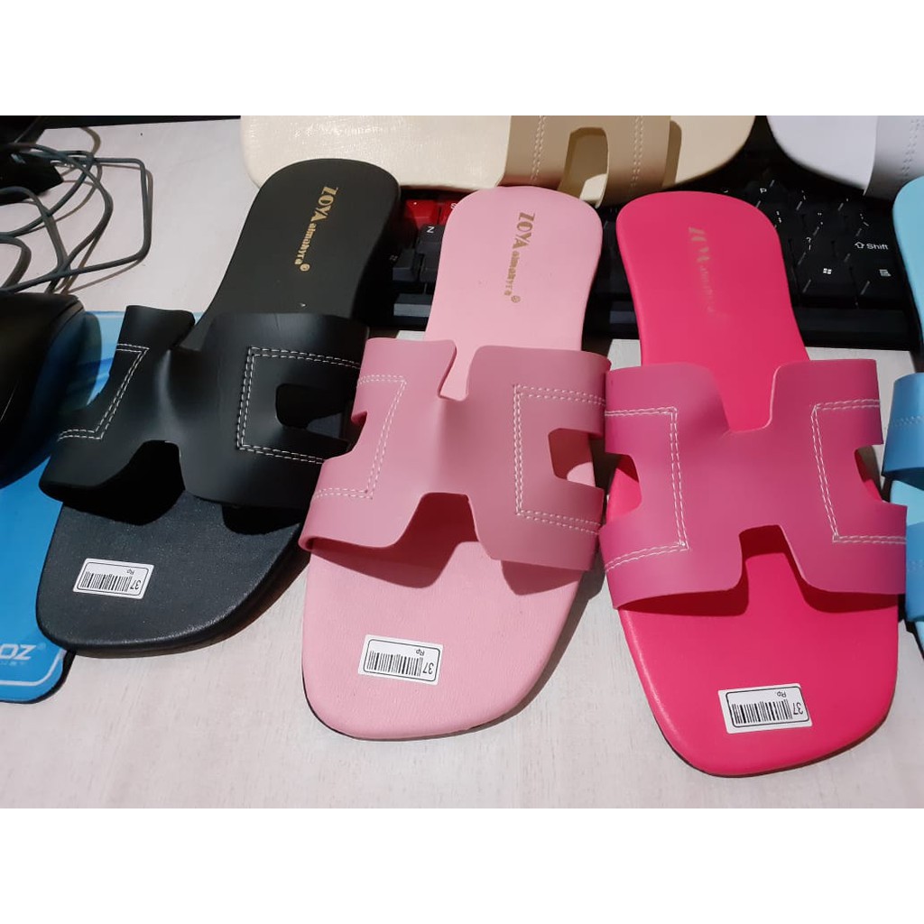 [ CUCI GUDANG ] SANDAL WANITA RZ 03 TEPLEK HUMBLE