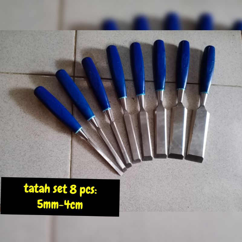 pahat kayu set murah / tatah kayu gagang fiber