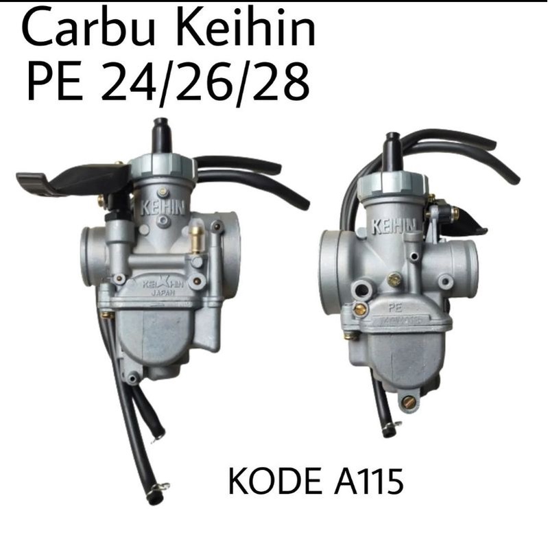 [KEIHIN]  KARBURATOR PE KARBU PE 28, PE 26,PE 24 KEIHIN CODE A 115