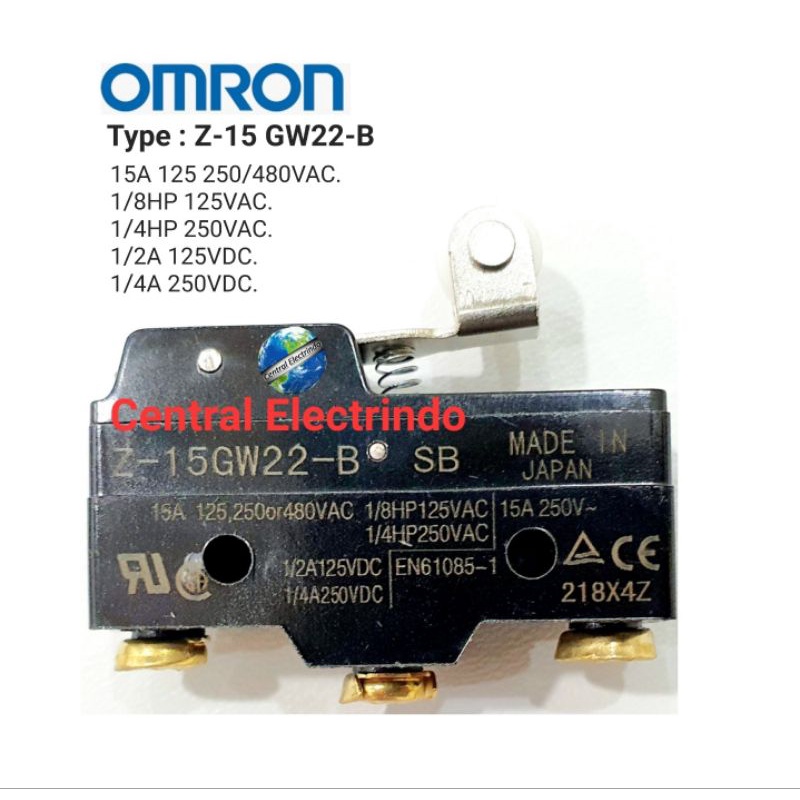 Limit Switch/Micro Switch Z-GW22-B Omron.