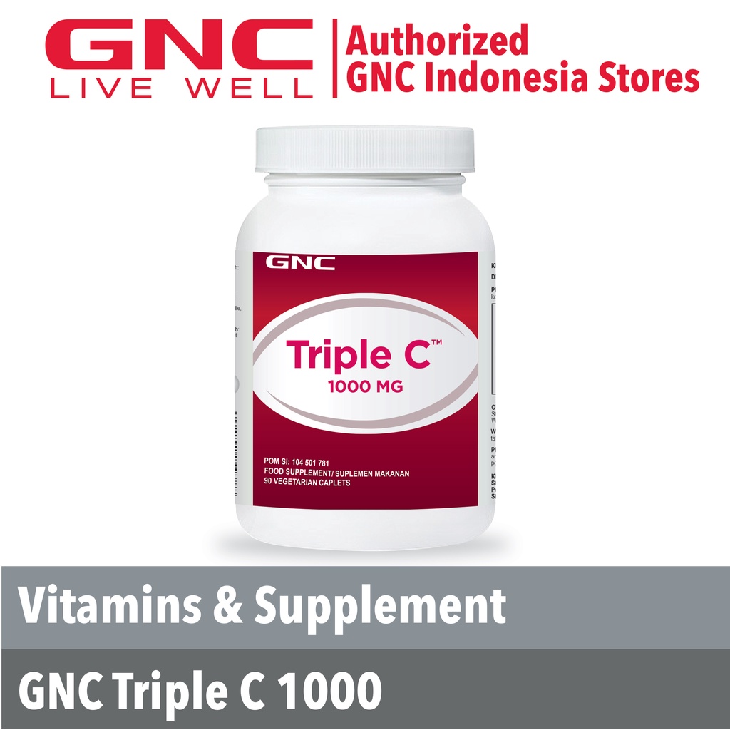 GNC TRIPLE C 1000 (526167) - 90 CAPLETS