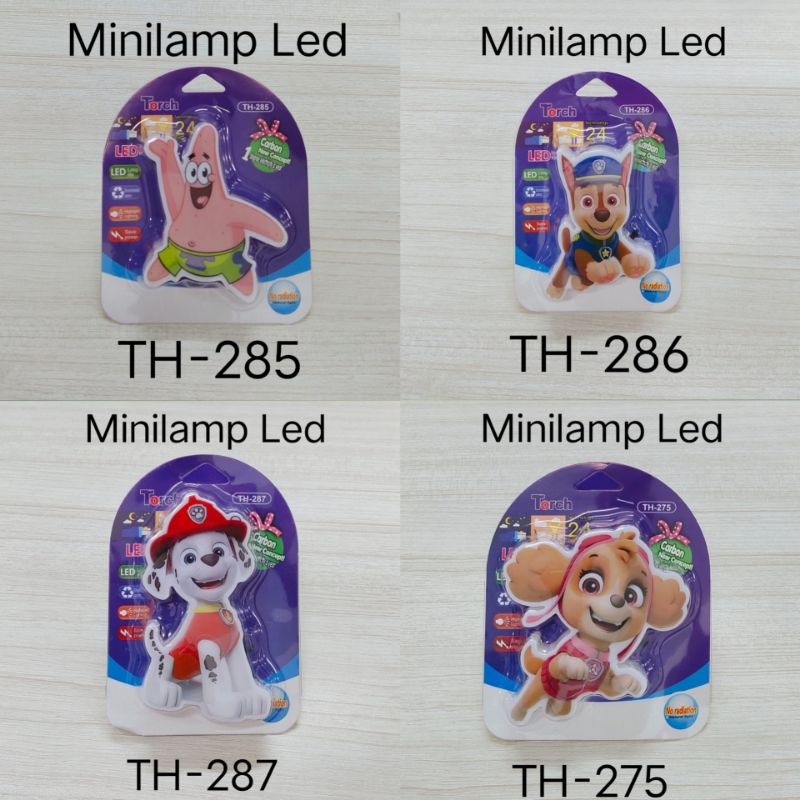 Minilamp/Lampu Tidur LED Karakter