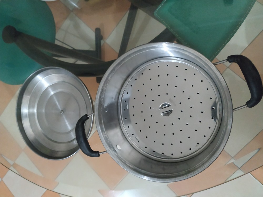 Dandang Stainless Muliya Tutup Stainless 20 Cm