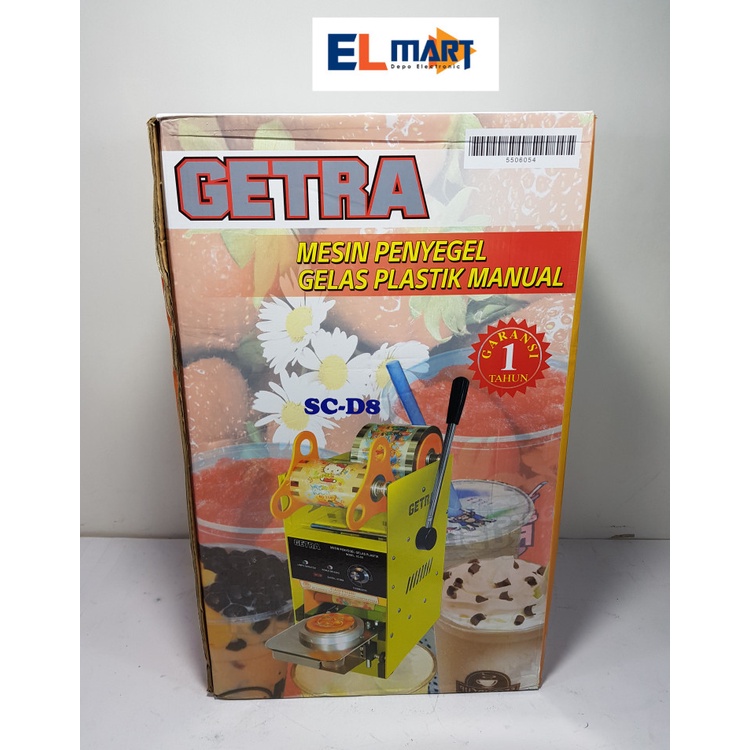 Getra manual sealing machine cup KMC - D8/cup sealer