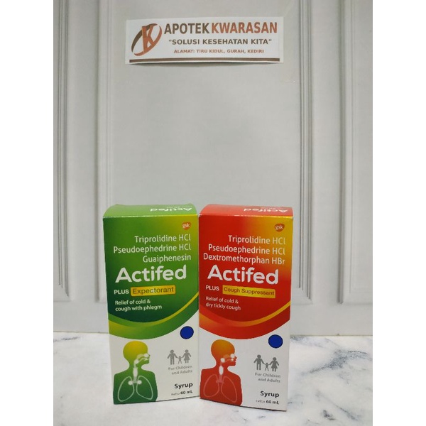 ACTIFED HIJAU / ACTIFED MERAH