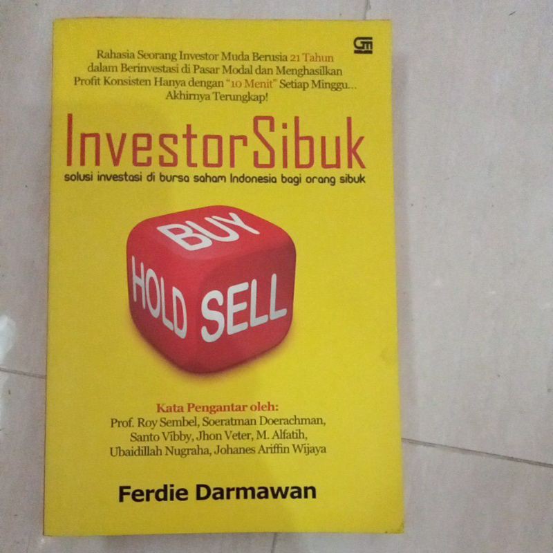 Investor Sibuk Solusi investasi di bursa saham Indonesia bagi orang sibuk Ferdie darmawan220 halaman