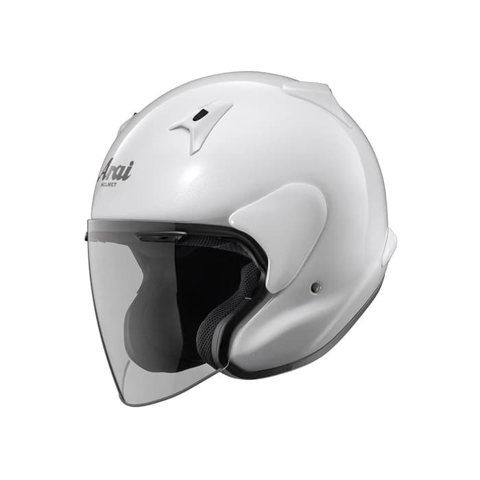 JAKARTAHAPPYMOTOR ARAI MZ F XO GLASS WHITE HELM ARAI HALF FACE